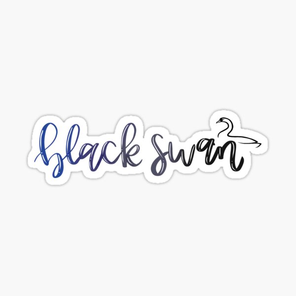 "BTS Black Swan Sticker" Sticker for Sale by Fatpanda123 Redbubble