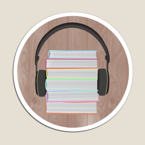 Item preview, Audiobooks - Books with Headphones designed and sold by SKoonsman.