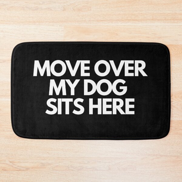 Item preview, DOG SITS HERE designed and sold by thecavapootales.