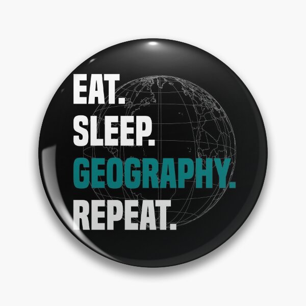 Item preview, Eat Sleep Geography Repeat - Geographer  designed and sold by Sutra-Lotus-Co.