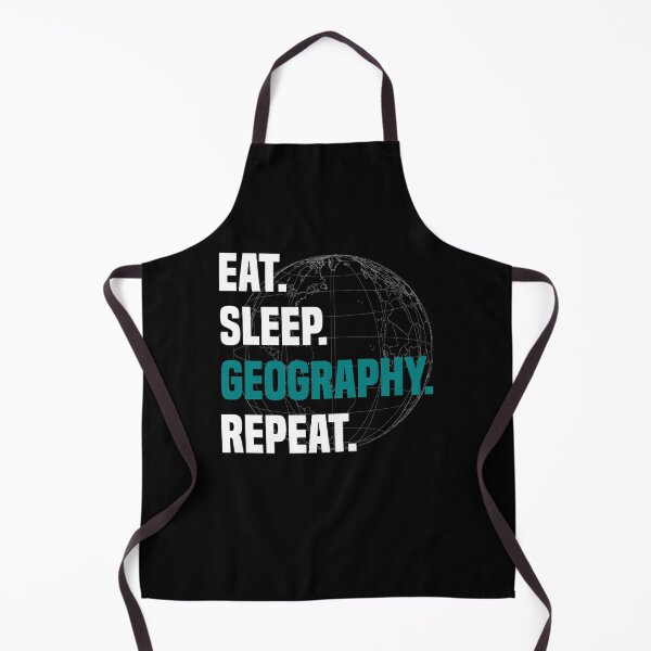 Item preview, Eat Sleep Geography Repeat - Geographer  designed and sold by Sutra-Lotus-Co.