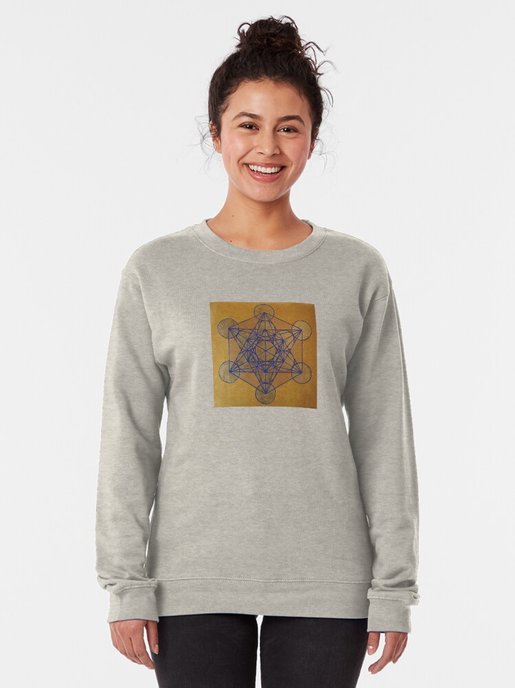 Alternate view of Metatron's Cube Pullover Sweatshirt