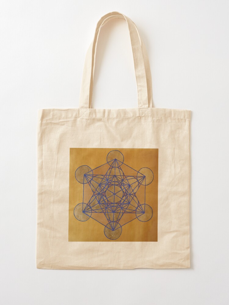 Alternate view of Metatron's Cube Tote Bag