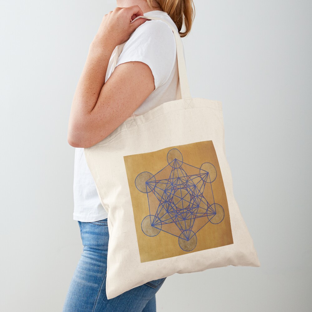 Metatron's Cube Tote Bag
