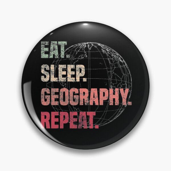 Item preview,  Eat Sleep Geography Repeat - Geographer  designed and sold by Sutra-Lotus-Co.