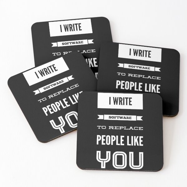 Item preview, I write software to replace you designed and sold by funnytshirtco.