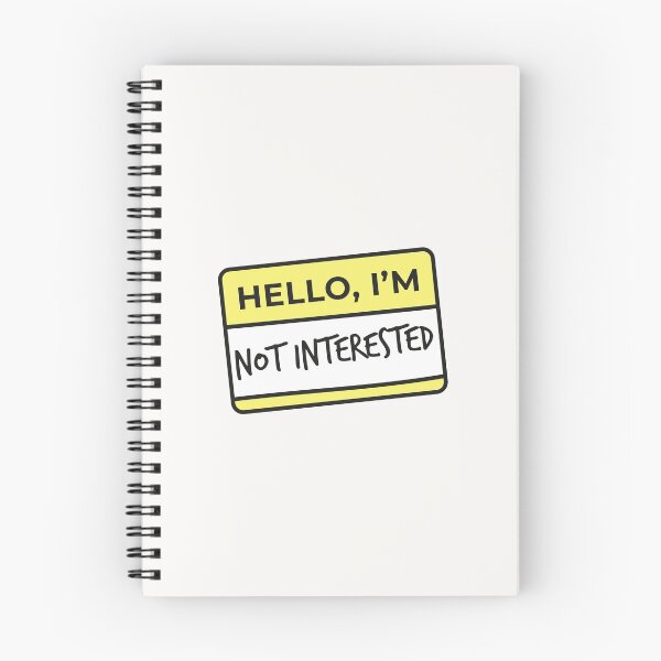 Item preview, Hello I am.. not interested designed and sold by evamartinelli.