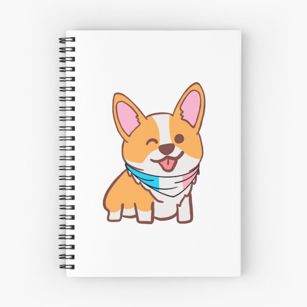 Item preview, Corgi Puppy Transgender Flag designed and sold by ajbastyr.