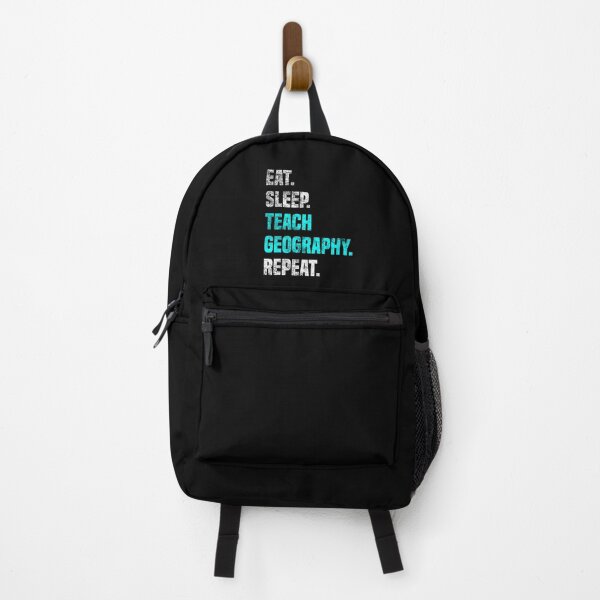 Item preview,  Eat Sleep Teach Geography Repeat - Geography Teacher  designed and sold by Sutra-Lotus-Co.
