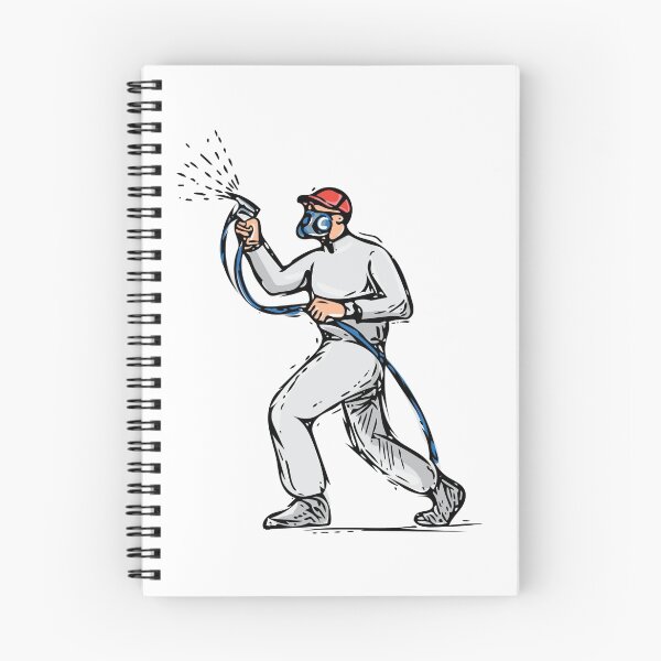 Item preview, Spray Painter Painting Side Drawing designed and sold by patrimonio.