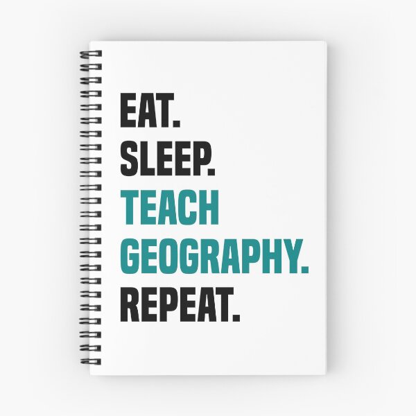 Item preview,  Eat Sleep Teach Geography Repeat - Geography Teacher  designed and sold by Sutra-Lotus-Co.