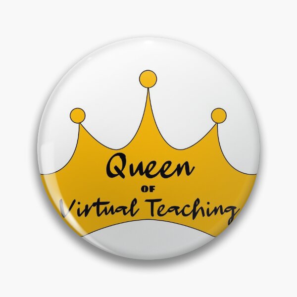 Item preview, Queen of Virtual Teaching designed and sold by ohmygosh-design.