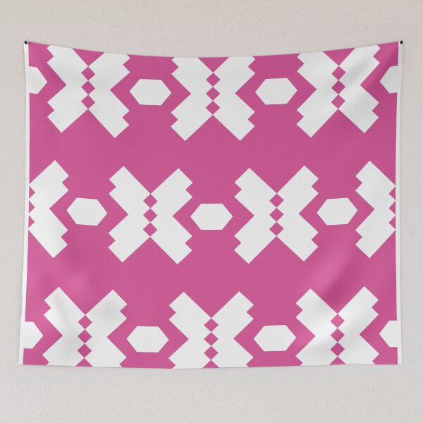 Item preview, X Marks the Spot - Hot Pink designed and sold by anitalizstudio.