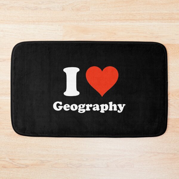 Item preview, I Love Geography -  Student Teacher Logo designed and sold by Sutra-Lotus-Co.
