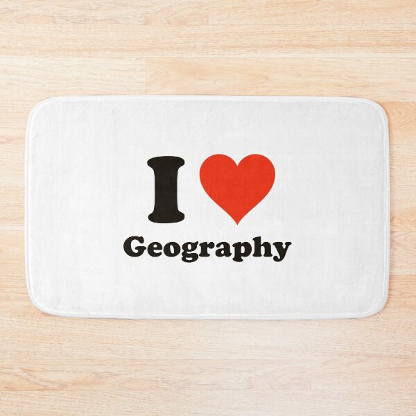 Item preview,  I Love Geography -  Student Teacher Logo designed and sold by Sutra-Lotus-Co.