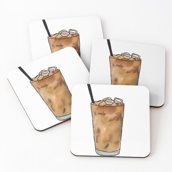 Item preview, Iced coffee in a glass designed and sold by ahopkin15.