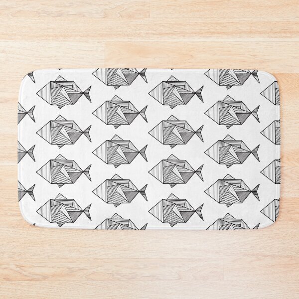 Item preview, Geometric fish designed and sold by apis-florea.
