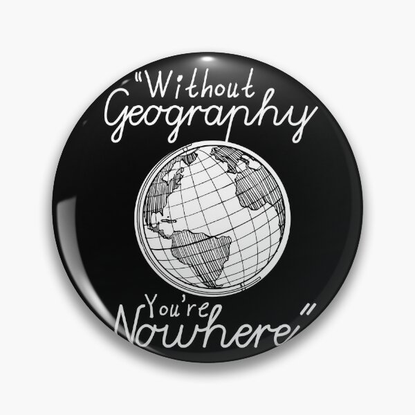 Item preview, Without Geography You're Nowhere - Vintage Globe  designed and sold by Sutra-Lotus-Co.