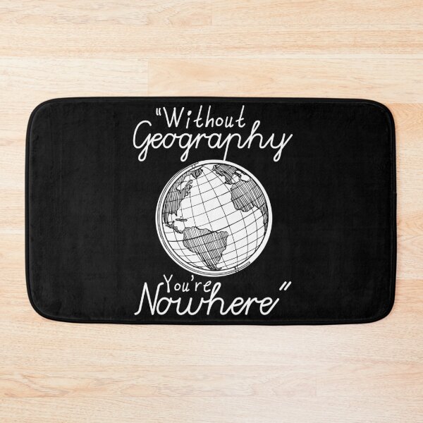 Item preview, Without Geography You're Nowhere - Vintage Globe  designed and sold by Sutra-Lotus-Co.