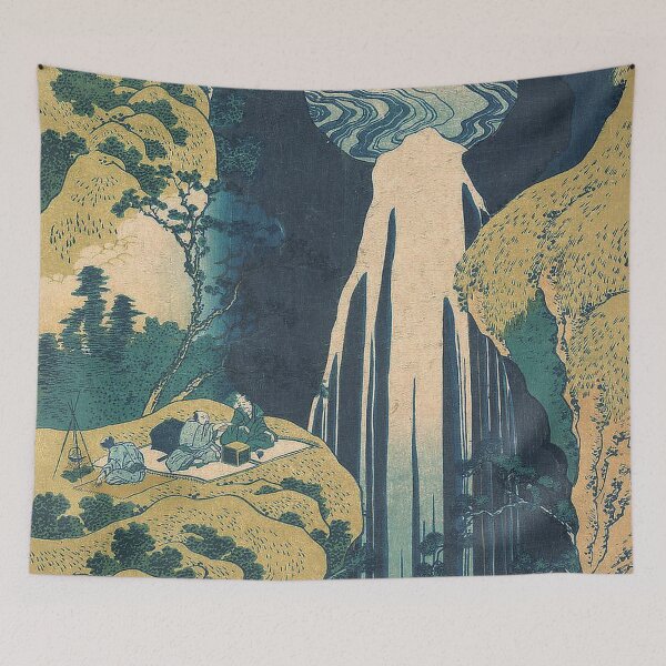 Item preview, The Amida Falls in the Far Reaches of the Kisokaidō Road  designed and sold by AdamStCyr.
