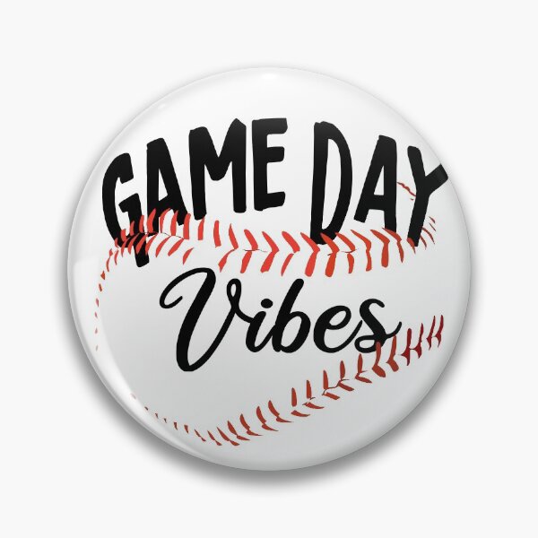 Item preview, Game Day Vibes Cute Baseball  designed and sold by ChezM1989.
