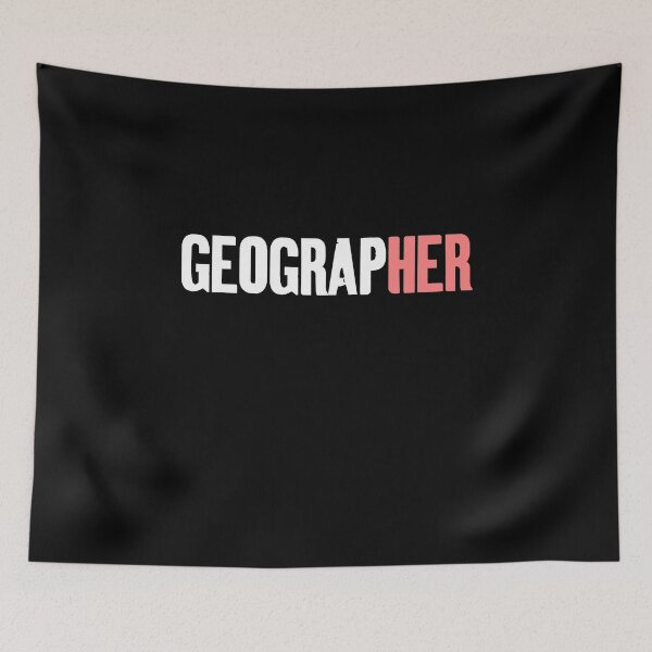 Item preview, Geographer - Geographic Tipography For Women  designed and sold by Sutra-Lotus-Co.