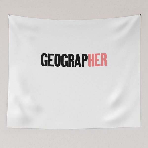 Item preview,  Geographer - Geographic Tipography For Women  designed and sold by Sutra-Lotus-Co.