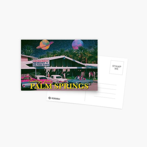 Item preview, greetings from palm springs designed and sold by ausketches.
