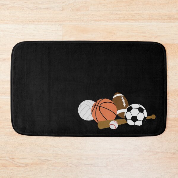 Item preview, sports balls in a pile designed and sold by Ella's  Doodles And Designs.