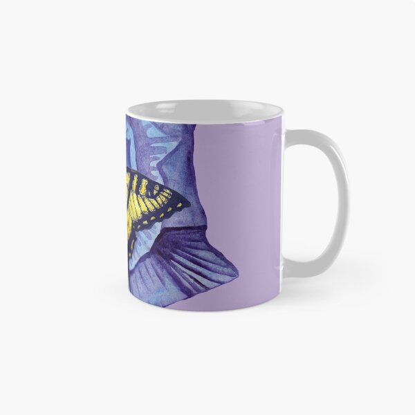 Item preview, Watercolor blue rose and butterfly designed and sold by susserain.