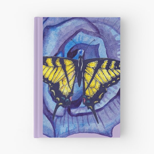 Item preview, Watercolor blue rose and butterfly designed and sold by susserain.