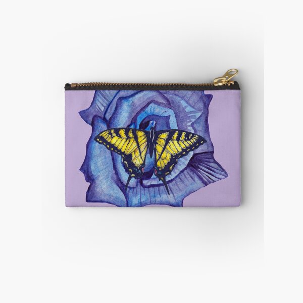 Item preview, Watercolor blue rose and butterfly designed and sold by susserain.