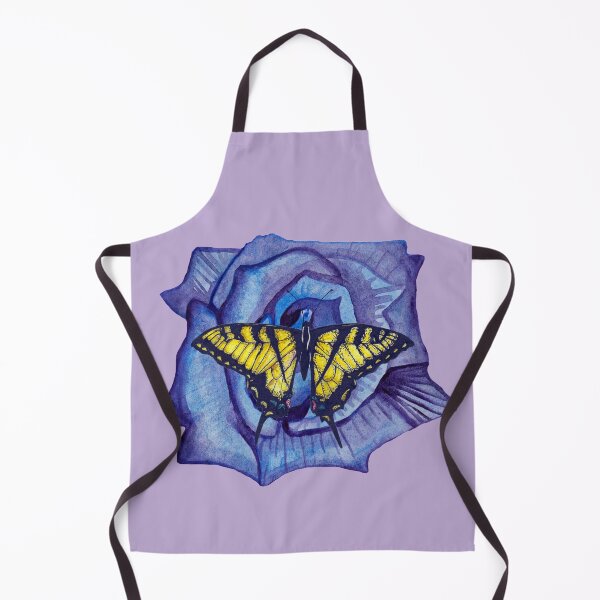Item preview, Watercolor blue rose and butterfly designed and sold by susserain.