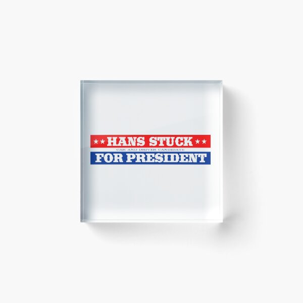 Item preview, Hans Stuck for president designed and sold by Dark Monohue.