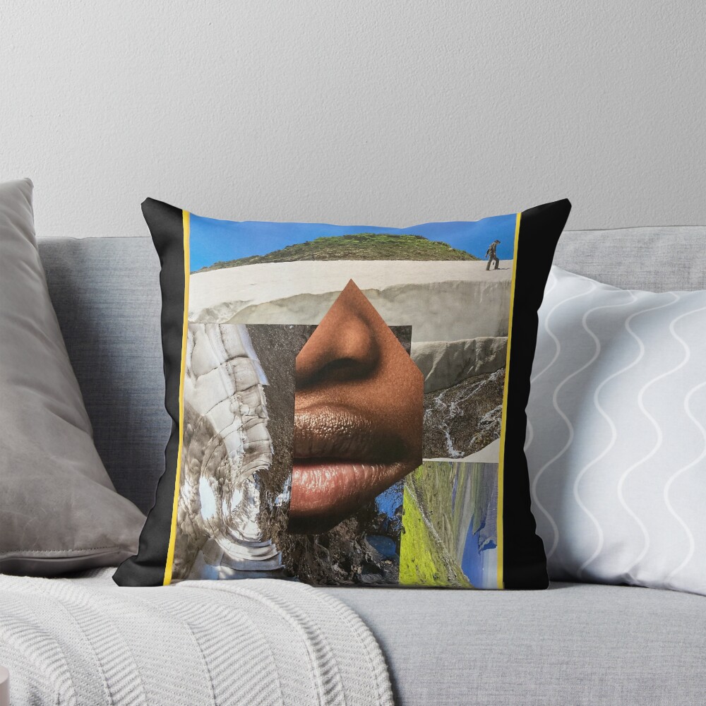 Item preview, Throw Pillow designed and sold by RICOLLAGE.