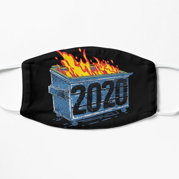 Dumpster Fire 2020 Mask