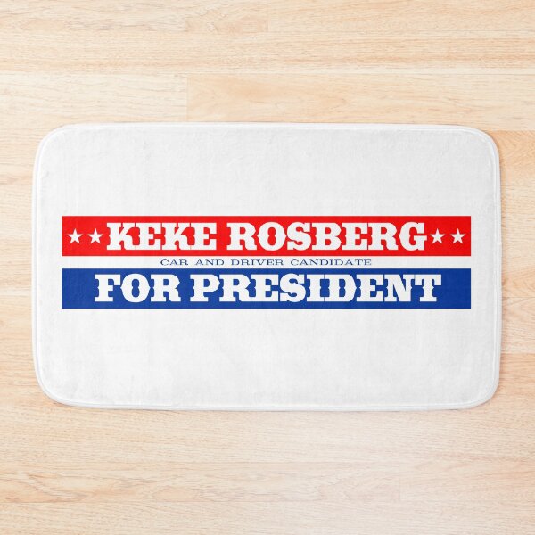Item preview, Keke Rosberg for president designed and sold by Dark Monohue.