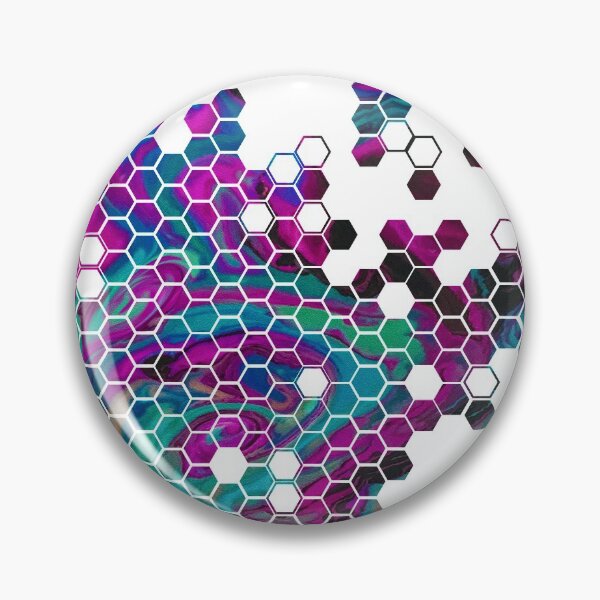 Item preview, Paint swirl honey comb designed and sold by LukeRosenberg.