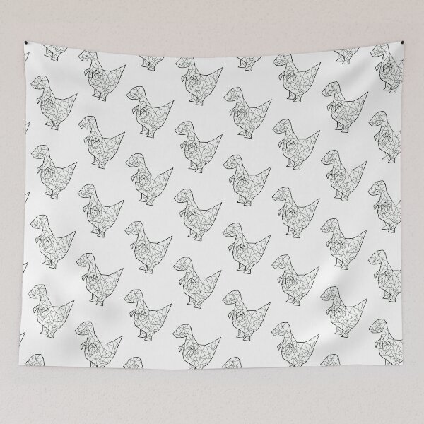 Item preview, Geometric Dinosaur designed and sold by apis-florea.