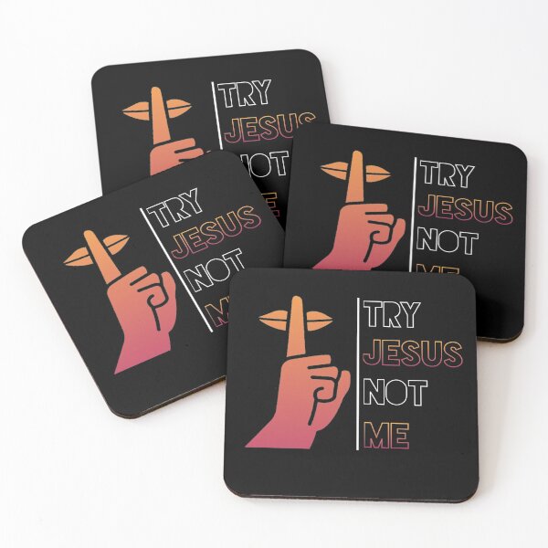 Item preview, Try Jesus Not Me designed and sold by thebearderhood.