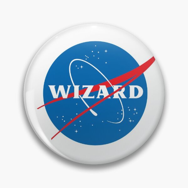 Artikelvorschau, Wizard Nasa Logo entworfen und verkauft von peachyfern.