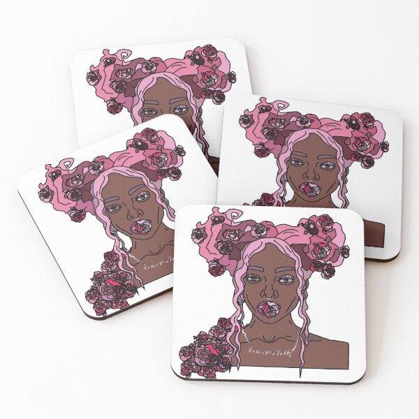 Item preview, Woman with Roses designed and sold by colormetabby.