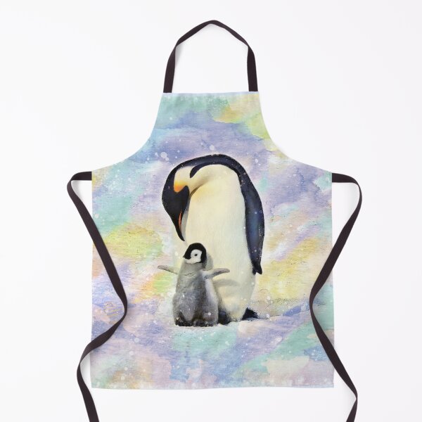 Item preview, Penguin with Baby Chick designed and sold by ironydesigns.