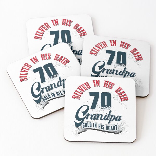 Item preview, Grandpa, 70th birthday, 70 years, gift designed and sold by JIGGO.