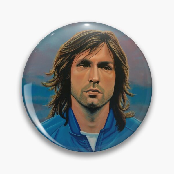 Item preview, Andrea Pirlo painting designed and sold by PaulMeijering.