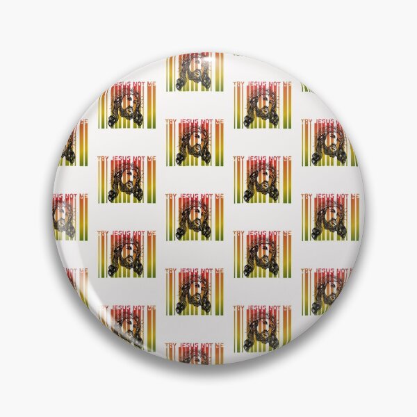 Item preview,  Try Jesus Not Me Retro designed and sold by thebearderhood.