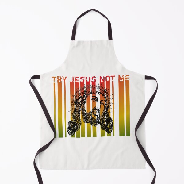 Item preview, Try Jesus Not Me Retro designed and sold by thebearderhood.