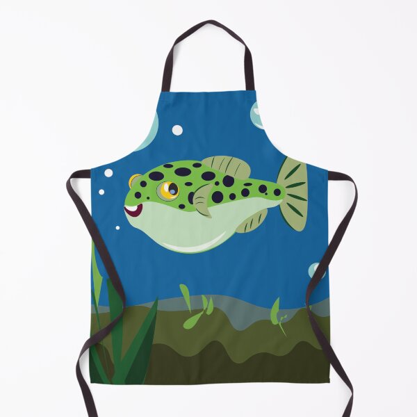 Item preview, Goofy Green Spotted Puffer designed and sold by PaintedPuffer.