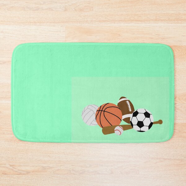 Item preview, sports balls in a pile designed and sold by Ella's  Doodles And Designs.