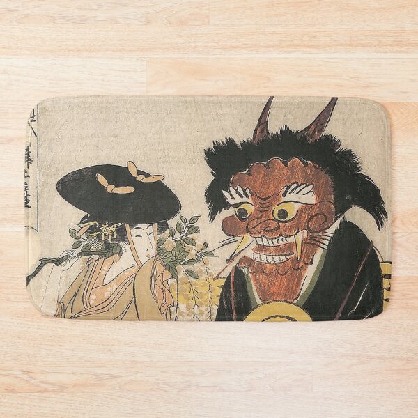 Item preview, Young Woman with an Otsue Demon Dressed as an Itinerant Priest designed and sold by AdamStCyr.